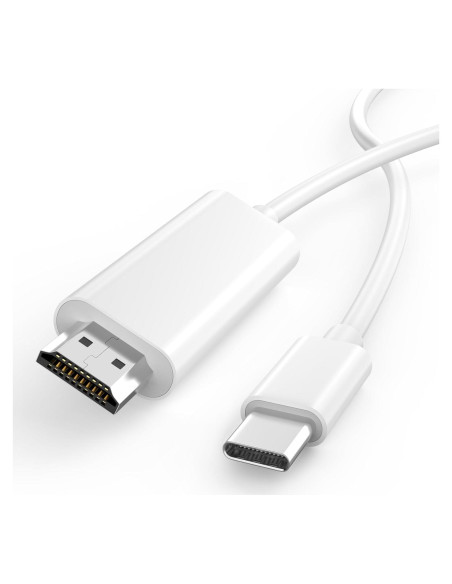 Adaptador USB C a HDMI 4K 60Hz esbeecables 6FT para iPhone