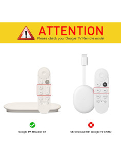 Funda Protectora Fintie para Control Remoto Google TV 4K 2024 2
