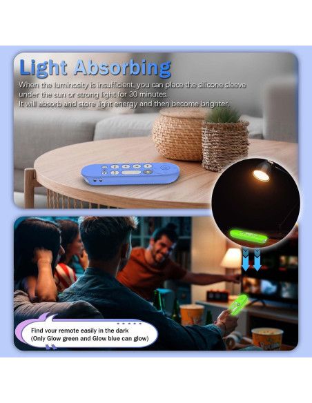 Funda de Silicona para Control Remoto Google TV 4K - 4 Piezas