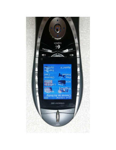 Control Remoto Universal Logitech Harmony 880 con Pantalla Color