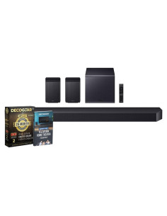 Barra de Sonido Samsung Q Series HW-Q990F 11.1.4 ch con Subwoofer y Altavoces