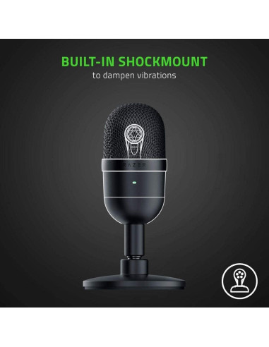 Micrófono USB Razer Seiren X para Streaming - Supercardioide