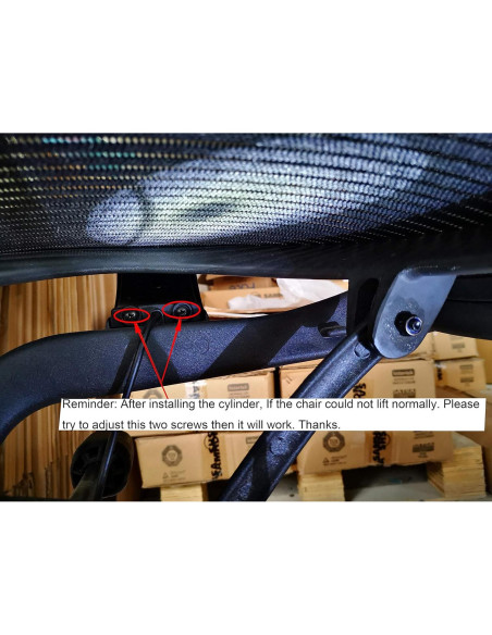 Cilindro de Gas MingYi.oficina para Silla Aeron Clásica 11.43 cm