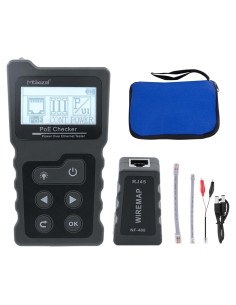 Probador de Cable Ethernet Mcbazel MT-010003 POE CAT5e/CAT6