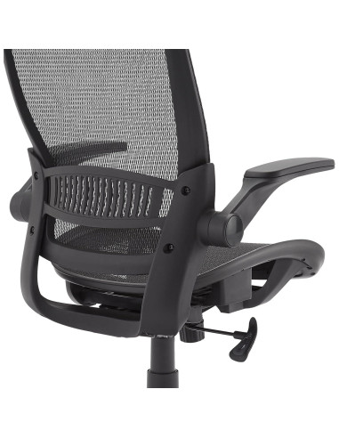 Silla de Oficina Ergonómica Amazon Basics, Malla Negra, 125 cm