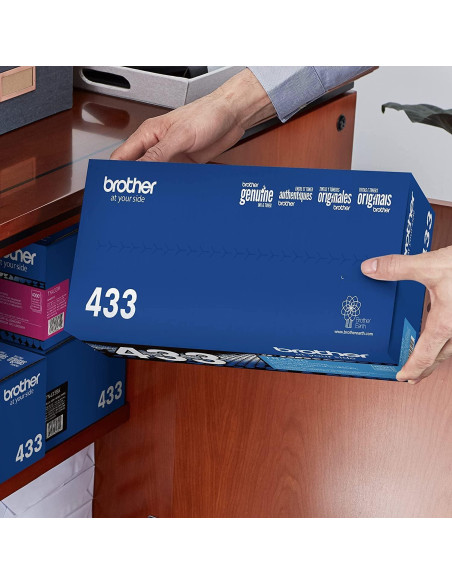 Cartucho de Tóner Brother TN433 Cian, Magenta y Amarillo - 3 Piezas