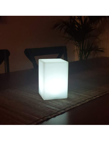 Lámpara de Noche LED Mr.Go 15 cm RGB Recargable con Control Remoto