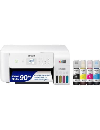 Escáner portátil Epson Workforce ES-50 + Impresora EcoTank ET-2800