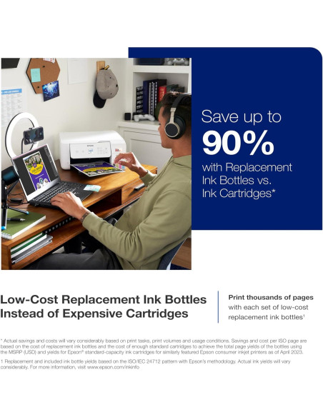 Escáner portátil Epson Workforce ES-50 + Impresora EcoTank ET-2800