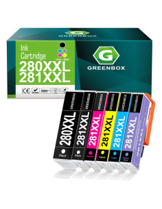 Cartucho de Tinta Compatible GREENBOX para Canon 280 281 XXL