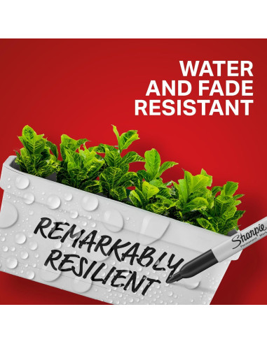 Marcadores Permanentes Sharpie Punta Fina 3 Colores Variados