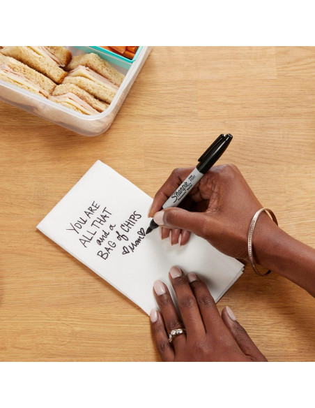 Marcadores Permanentes Sharpie Color Burst Punta Fina 24 Unidades