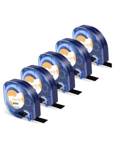 Etiquetas Termoadhesivas Labelife 18771 para Ropa 5 Rollos 12mm