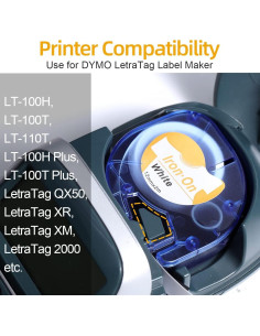 Etiquetas Termoadhesivas Labelife 18771 para Ropa 5 Rollos 12mm 2