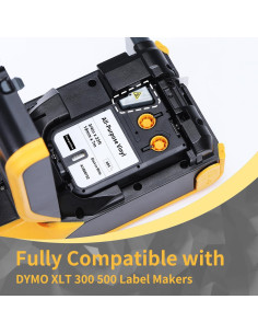 Etiquetas de Vinilo COLORWING 19mm x 7m para Dymo XTL 2