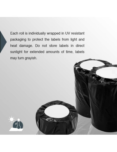 Etiquetas de Código de Barras BETCKEY 57mm x 32mm - 10 Rollos