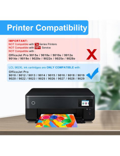 Cartuchos de tinta LCL 962XL Cian Magenta Amarillo para HP 2