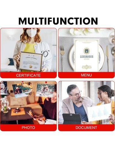 Hojas de Laminado RAZCC 200 Unidades 22.86 x 29.21 cm 5mil