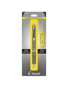 Bolígrafo de Gel Pilot G2 Limitado Metal 0.7mm Tinta Negra