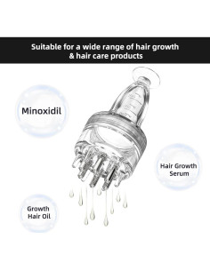 Aplicador de Aceite para Cabello Genérico Mini 32g Cuero Cabelludo 2