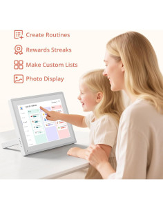 Calendario Digital 10" Dragon Touch Blanco Táctil con APP 2