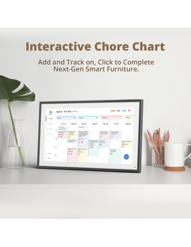 Calendario Digital Dragon Touch 15.6" FHD Táctil Interactivo