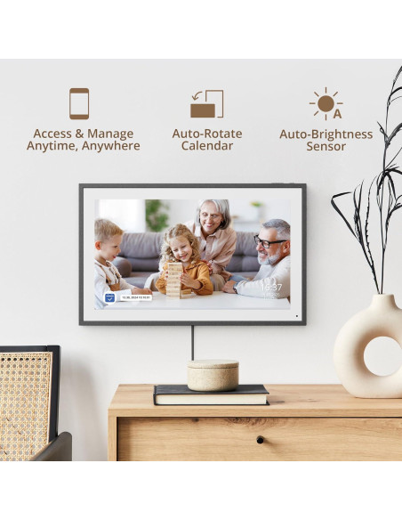 Calendario Digital Dragon Touch 15.6" FHD Táctil Interactivo