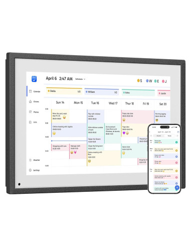 Calendario Digital Dragon Touch 10.1" Pantalla Táctil Interactiva