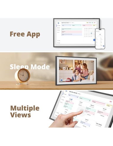 Calendario Digital Dragon Touch 15.6" FHD Táctil Interactivo