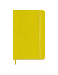 Cuaderno Moleskine Tapa Dura Pocket Rayado Amarillo 192 Páginas