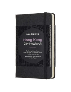 Cuaderno de Ciudad Moleskine Journey Hong Kong Tapa Dura 220 Páginas