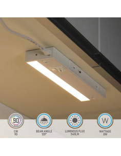 Luz LED Bajo Gabinete TORCHSTAR 30.48 cm 8W 540LM Regulable 2