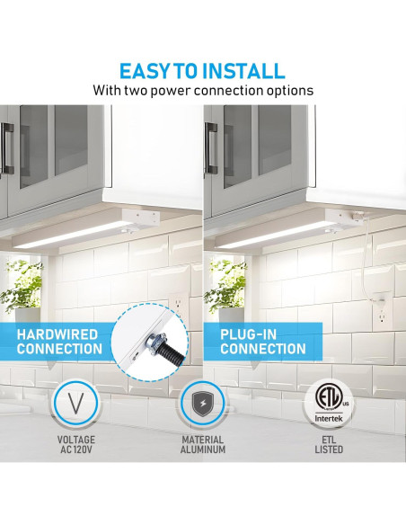 Luz LED Bajo Gabinete TORCHSTAR 30.48 cm 8W 540LM Regulable