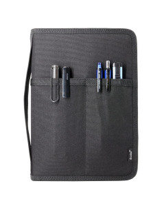 Cubierta de Cuaderno Diodrio A5 Negra con Cremallera YKK