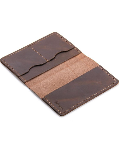 Cubierta de Cuaderno de Cuero Robrasim 3.5" x 5.5" Marrón