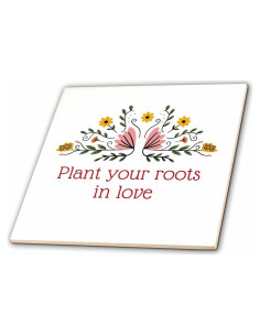 Azulejo de Vidrio 20x20 cm 3dRose Dinosaurio Multicolor