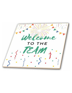 Azulejo Cerámico 3dRose 30.48x30.48cm Multicolor