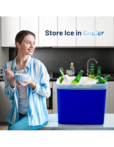 Fabricador de Hielo Nugget Keenstar 18 kg/día Acero Inoxidable