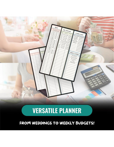 Planificador Magnético de Presupuesto Sunsella 25.4x35.6 cm