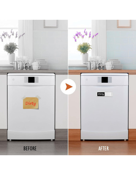 Imán Lavavajillas Cimkiz Limpio Sucio 17.78x5.08cm