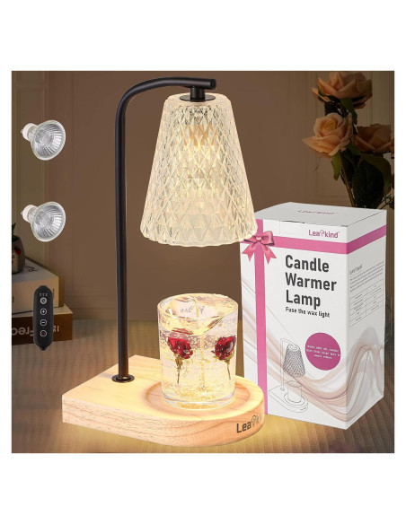 Lámpara Calentadora de Velas Eléctrica Leakind con Temporizador