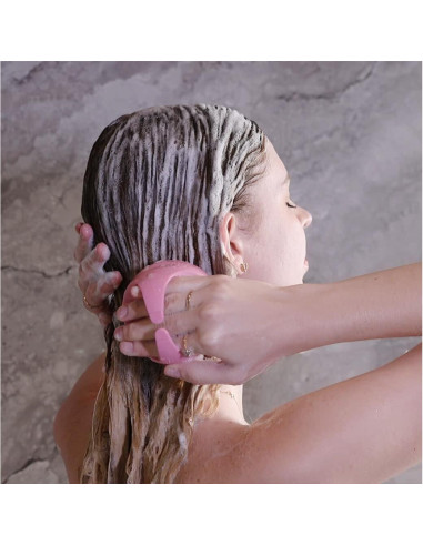 Cepillo de Champú Exfoliante BTYMS Multicolor 3 Pcs