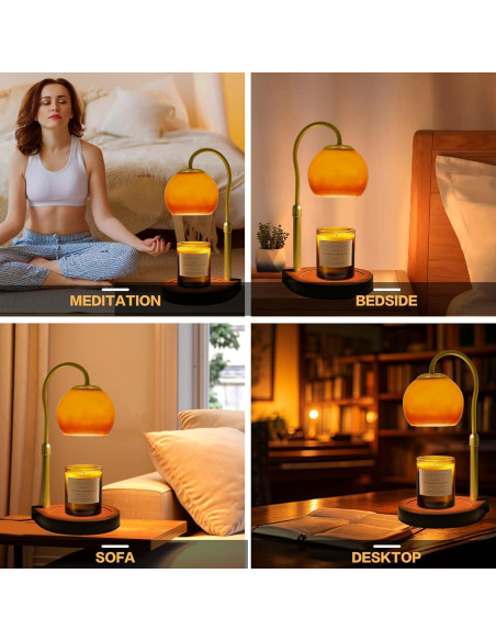 Lámpara Calentadora de Velas DALUXshop Ajustable 30cm