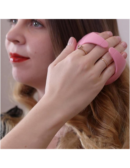 Cepillo de Champú Exfoliante BTYMS Multicolor 3 Pcs