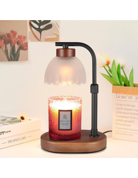 Lámpara Calentadora de Velas Copinpin 7W Regulable Gris