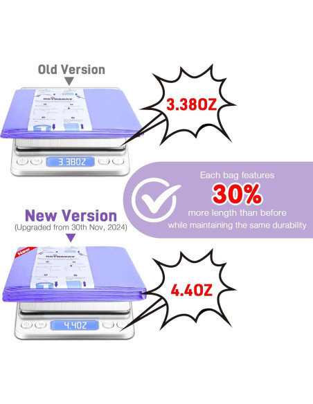 Bolsas de Repuesto RUZAKO para Cubos de Pañales Mini, 5 Pzas