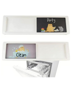 Imán de Lavavajillas Limpio Sucio Gato Pretty Inappropriate