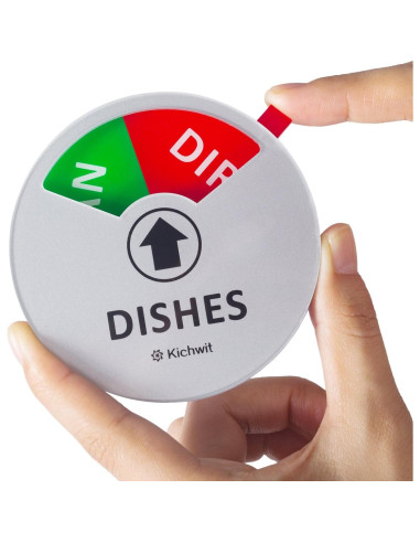 Imán Lavavajillas Limpio Sucio Kichwit 8.9 cm con Vacío
