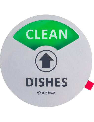 Imán Lavavajillas Limpio Sucio Kichwit 8.9 cm con Vacío