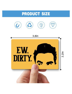 Imán de Lavavajillas Doble Cara Advivio 9.7x5.6cm Limpio Sucio 2